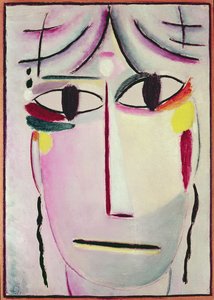 救い主の顔、1920 作： Alexej von Jawlensky